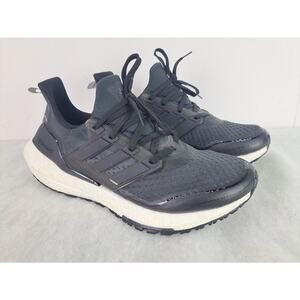 ADIDAS UltraBoost 21 Black White COLD RDY - Women's 9.5